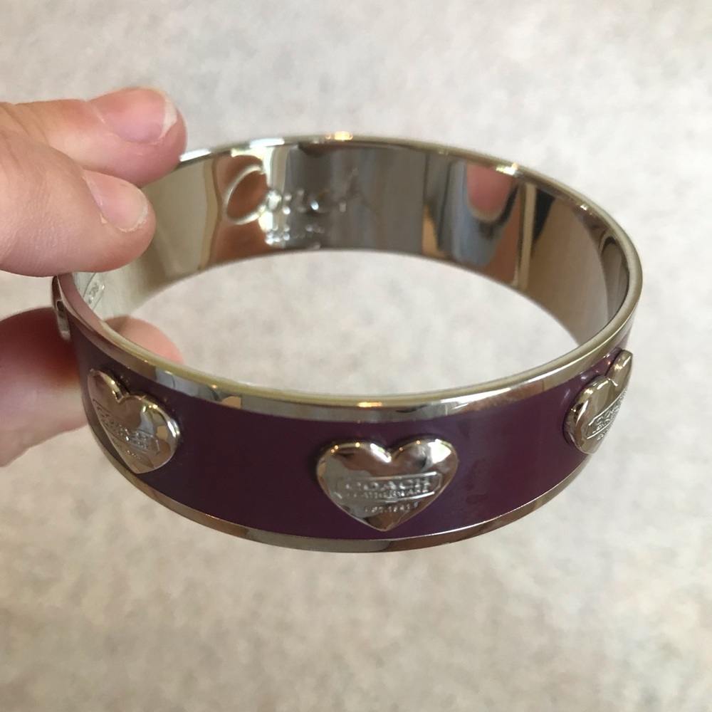 Coach purple bangle!